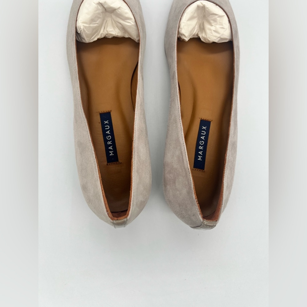 Margaux Classic Flint Ballet Flat Suede New - Picture 4 of 13